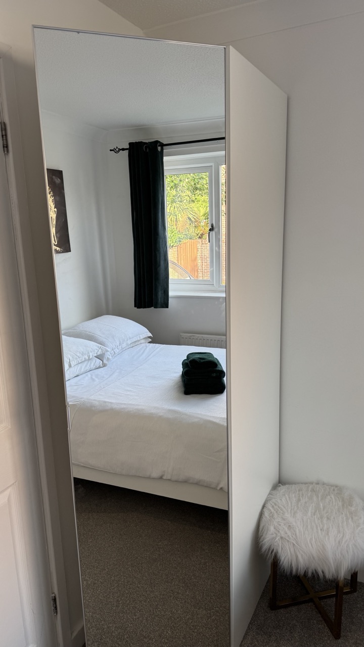 Well-appointed bathroom with toiletries in Crawley serviced apartment